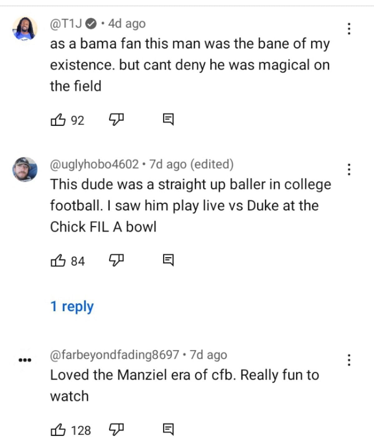 YouTube Comments